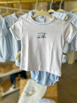 Little Golfer Diaper Cover Set