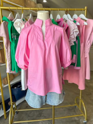 Light Pink Sweetheart Style Top