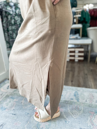 The Harper Causal Trim Midi