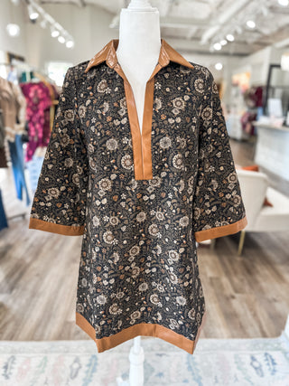 Sweet Maple Floral Mini Dress