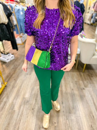 Forest Green Adaptable Fabric Pants