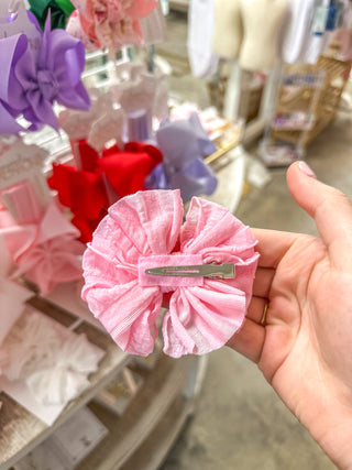 Bubblegum Frilly Frou Clip - Set