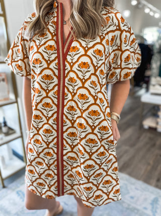 The Honeycomb Mini Dress
