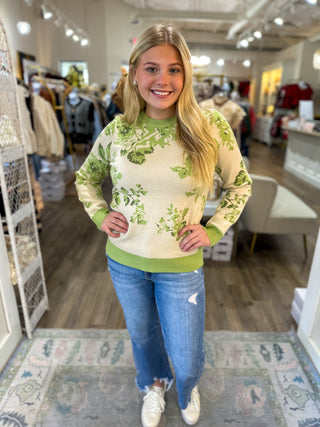 Sage Garden Grace Long Sleeve Sweater