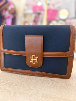 Navy S Collins Crossbody | Caroline Hill