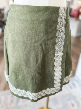 Fern & Flair Wrap Skort