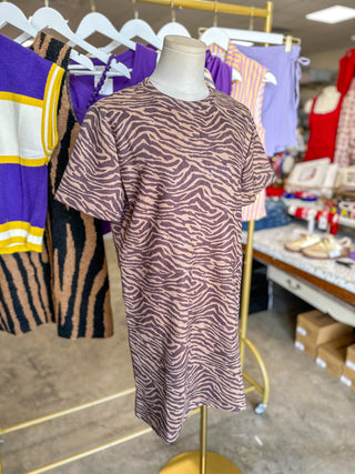 Wild About You Suede Mini Dress