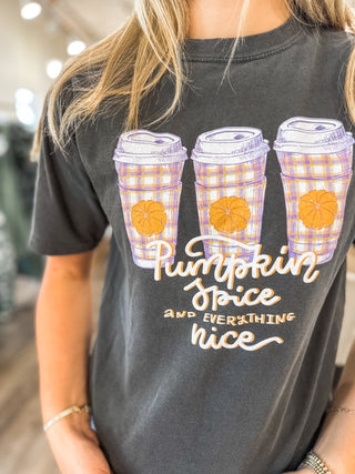 Pumpkin Spice & Everything Nice Graphic Tee