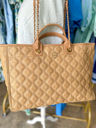 Melissa Natural Tote Bag- Caroline Hill