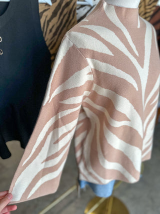 Ecru Effortlessly Wild Sweater