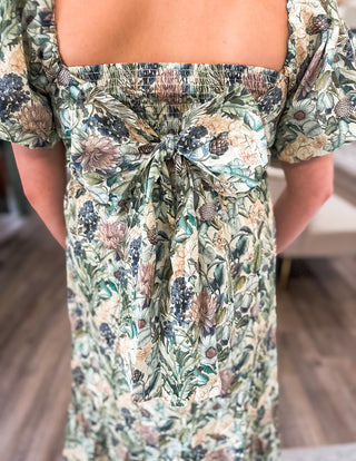 The Petal & Vine Midi Dress