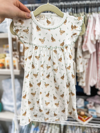 Meadowland Mallards Flutter DRESS