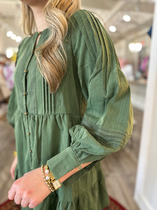 The Moss Meadow Mini Dress