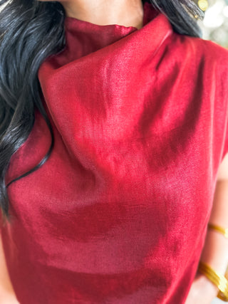 Ruby Romance Balloon Top