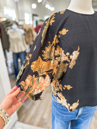 Midnight Darling Long Sleeve Blouse