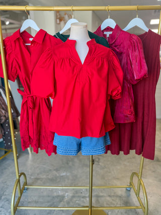 The Rust Soft Grace Short Sleeve Top