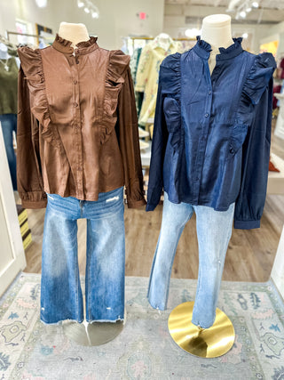 Blue Sweet Sophistication Blouse