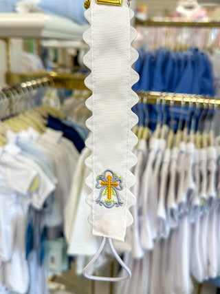 Blue Angel Pacifier Clip