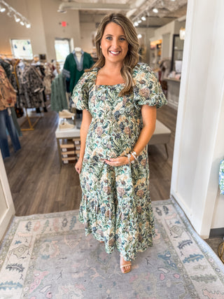 The Petal & Vine Midi Dress