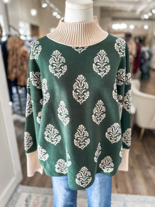 The Softest Season Hunter Green Sweater