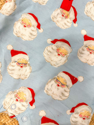 Blue Vintage Santa Sleeper