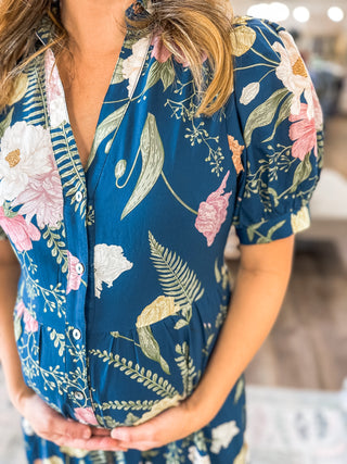 Teal A Once in a Lifetime Love Midi Dress