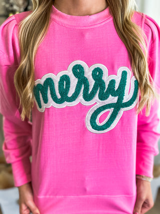 Kelly Merry Pink Sweatshirt