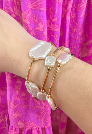 Chelsea's Perfectly Pearl Bracelet Set