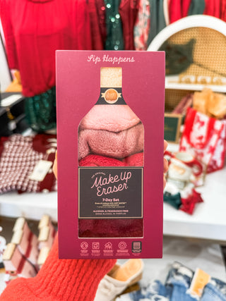 Sip, Sip, Hooray 7-Day Makeup Eraser Gift Set
