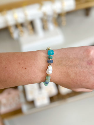 The Coastal Gemstone Bracelet