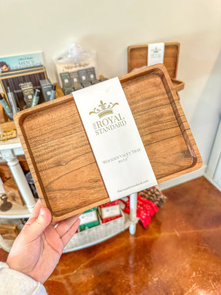 Solid Wood Valet Tray