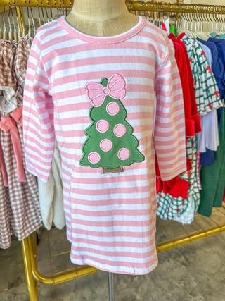 Christmas Tree Applique & Faux Bag Set