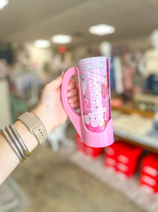 Light Pink Sipzey Skinny Can Handle