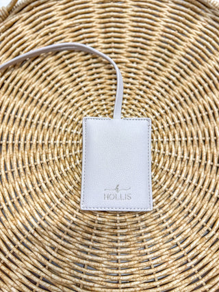 Hollis Lux Nude Luggage Tag