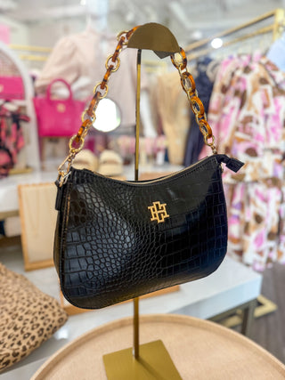 Black EC Charlee Crossbody | Caroline Hill
