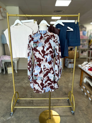 The Camille Floral Mini Dress