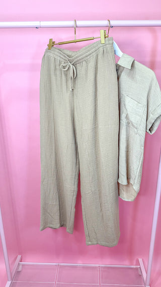 Khaki Summer Breeze Pants