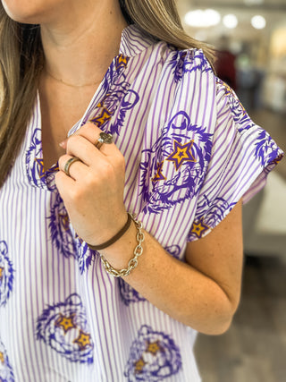 Tiger Time Short Sleeve TOP