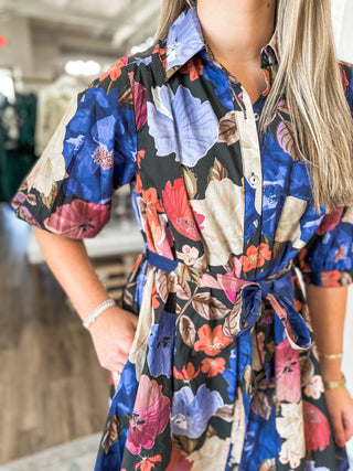 Evening In Eden Mini Dress