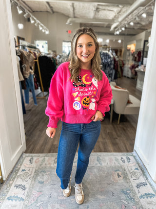 That's The Spirit Crop Sweatshirt