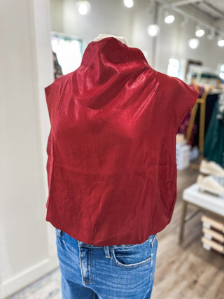Ruby Romance Balloon Top