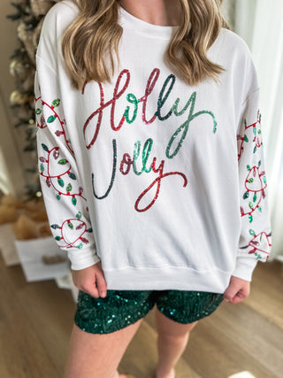 Holly Jolly Lights Sarah Sweatshirt