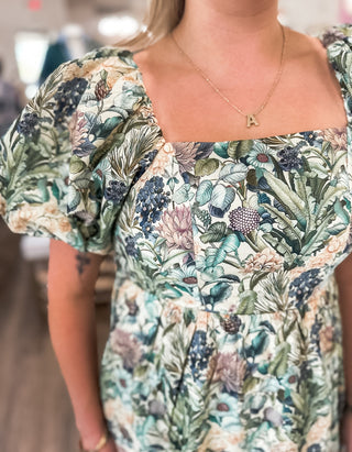 The Petal & Vine Midi Dress