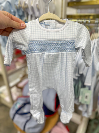 Peek-A-Boo Wishes Smocked Footie