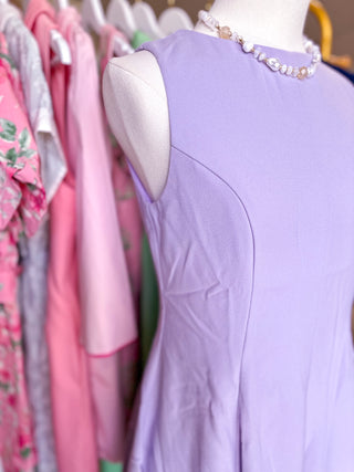 Lavender Dreams Sleeveless Mini Dress