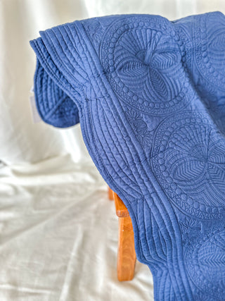 Navy Baby Quilt