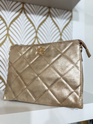 Gold Shimmer Ariana Large Diamond Crossbody