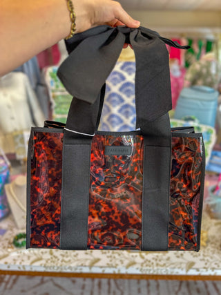 Tortoiseshell Bow Jelly Tote Bag | Case-Mate