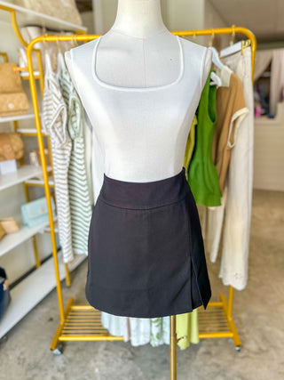 The Black Lucky Charm Skort
