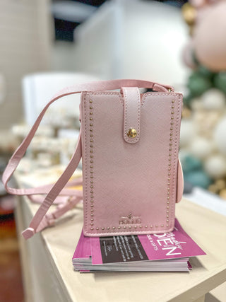 Hollis Lux Blush Call You Later Crossbody Bag